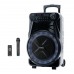 Портативна акумуляторна Bluetooth колонка ZXX-7171, 60 Вт, 1х12", висота 54 см, з 1 мікрофоном