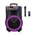 Портативна акумуляторна Bluetooth колонка ZXX-7272, 60 Вт, 1х15", висота 66 см, з 1 мікрофоном