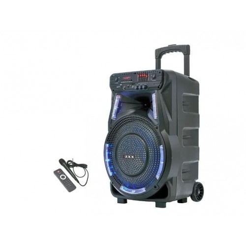 Портативна акумуляторна Bluetooth колонка ZXX-7373, 40 Вт, 1х12", висота 53 см, з 1 мікрофоном