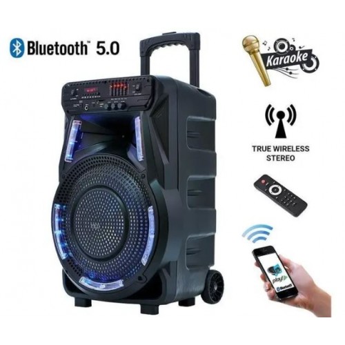 Портативна акумуляторна Bluetooth колонка ZXX-7373, 40 Вт, 1х12", висота 53 см, з 1 мікрофоном