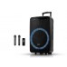 Портативна акумуляторна Bluetooth колонка ZXX-7878, 300 Вт, 1×15", висота 72 см, з 2 мікрофонами