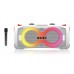Портативна акумуляторна Bluetooth колонка ZXX-8082, 200 Вт, 2×6.5", висота 25 см, з 1 мікрофоном