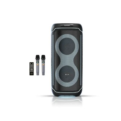 Портативна акумуляторна Bluetooth колонка ZXX-8820, 60 Вт, 2×8", висота 79 см, з 2 мікрофонами