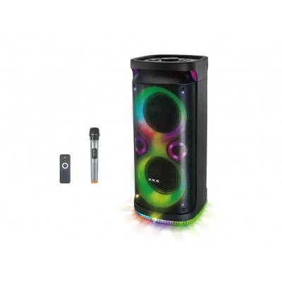 Портативна акумуляторна Bluetooth колонка ZXX-8850, 150 Вт, 2×8", висота 71 см, з 1 мікрофоном
