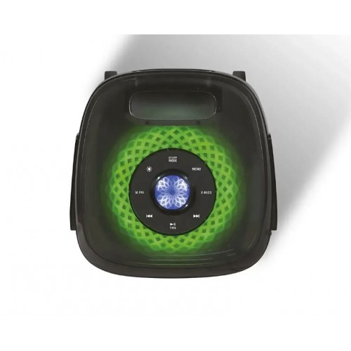 Портативна акумуляторна Bluetooth колонка ZXX-9900, 500 Вт, 2×10", висота 85 см, з 2 мікрофонами
