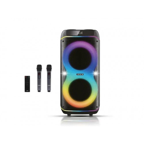 Портативна акумуляторна Bluetooth колонка ZXX-8085, 800 Вт, 2×8", висота 64 см, з 2 мікрофонами
