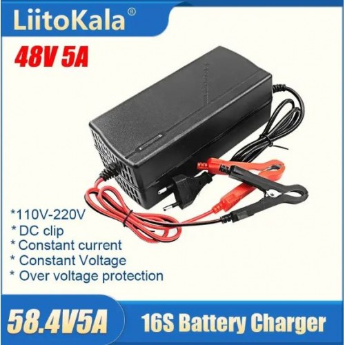 Зарядний пристрій для акумуляторів LiitoKala Lii-16S-58.4V5A