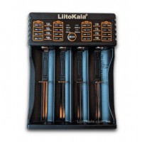 LiitoKala Lii-402 універсальний зарядний пристрій 18650, АА, ААА Li-Ion, LiFePO4, Ni-Mh PowerBank type С