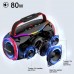 Портативна Bluetooth колонка HOPESTAR H80 RGB, 80 Вт, 8800 mAh, IPX6