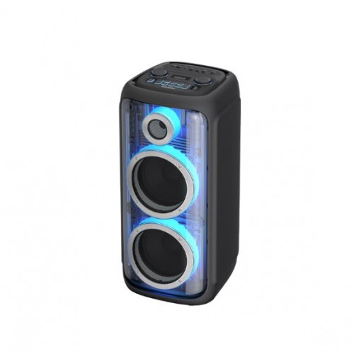 Портативна акумуляторна Bluetooth колонка Gedi-G GD-1016, 100 Вт, 2×10", висота 61 см, з 1 мікрофоном