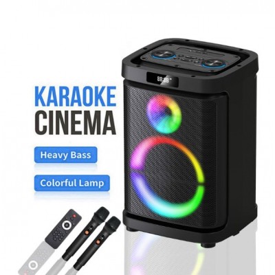 Портативна акумуляторна Bluetooth колонка Gedi-G GD-1019, 30 Вт, 1×10", висота 49 см, з 2 мікрофонами