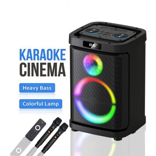 Портативна акумуляторна Bluetooth колонка Gedi-G GD-1019, 30 Вт, 1×10", висота 49 см, з 2 мікрофонами