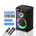 Портативна акумуляторна Bluetooth колонка Gedi-G GD-1019, 30 Вт, 1×10", висота 49 см, з 2 мікрофонами