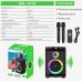 Портативна акумуляторна Bluetooth колонка Gedi-G GD-1019, 30 Вт, 1×10", висота 49 см, з 2 мікрофонами