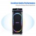 Портативна акумуляторна Bluetooth колонка Gedi-G GD-1023, 80 Вт, 2×10", висота 49 см, з 2 мікрофонами