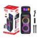 Портативна акумуляторна Bluetooth колонка Gedi-G GD-1066, 50 Вт, 2х6.5", висота 58 см, з Android планшетом і 2 мікрофонами