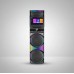 Портативна акумуляторна Bluetooth колонка Gedi-G GD-1423, 160 Вт, 2×12", висота 70 см, з Android планшетом і 2 мікрофонами