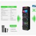 Портативна акумуляторна Bluetooth колонка Gedi-G GD-1423, 160 Вт, 2×12", висота 70 см, з Android планшетом і 2 мікрофонами