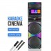Портативна акумуляторна Bluetooth колонка Gedi-G GD-1423, 160 Вт, 2×12", висота 70 см, з Android планшетом і 2 мікрофонами