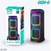 Портативна акумуляторна Bluetooth колонка Gedi-G GD-2129, 200 Вт, 2×12", висота 110 см, з 2 мікрофонами