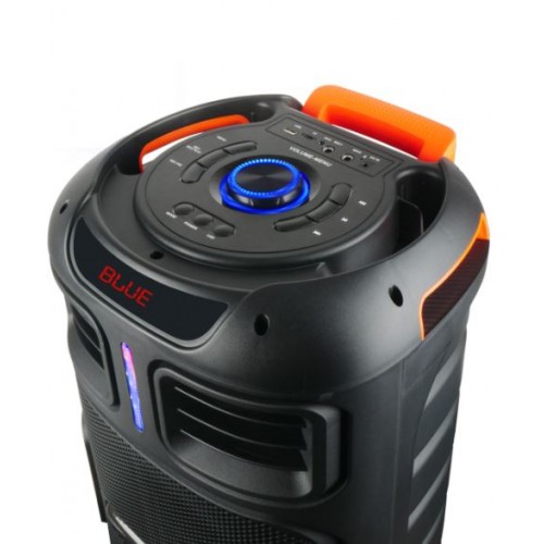 Портативна акумуляторна Bluetooth колонка Gedi-G GD-2152, 80 Вт, 2×12", висота 92 см, з 2 мікрофонами