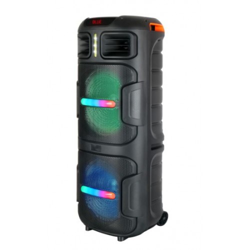 Портативна акумуляторна Bluetooth колонка Gedi-G GD-2152, 80 Вт, 2×12", висота 92 см, з 2 мікрофонами