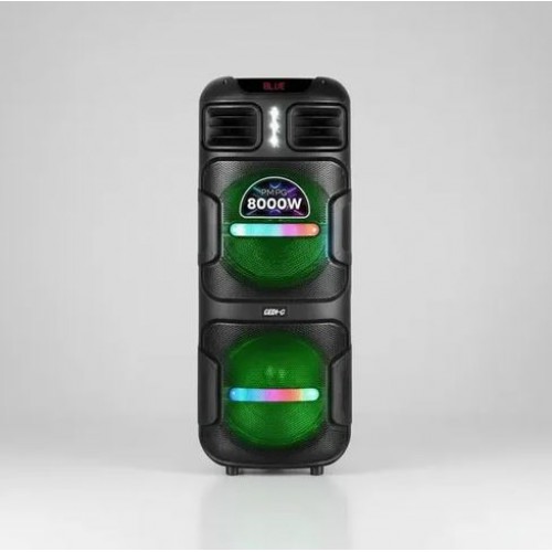 Портативна акумуляторна Bluetooth колонка Gedi-G GD-2152, 80 Вт, 2×12", висота 92 см, з 2 мікрофонами