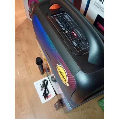 Портативна акумуляторна Bluetooth колонка Gedi-G GD-2609, 100 Вт, 2×5.25", висота 36 см, з 1 мікрофоном