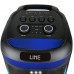 Портативна акумуляторна Bluetooth колонка Gedi-G GD-2805, 60 Вт, 2×8", висота 82.5 см, з 2 мікрофонами