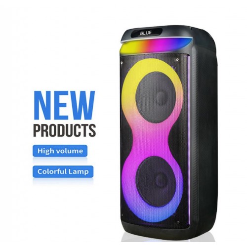 Портативна акумуляторна Bluetooth колонка Gedi-G GD-2822, 50 Вт, 2×8", висота 68 см, з 1 мікрофоном