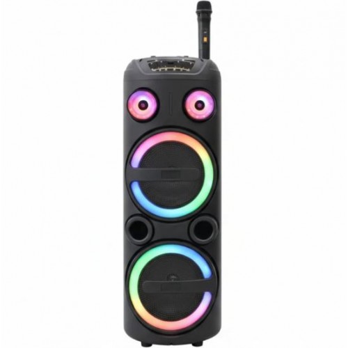 Портативна акумуляторна Bluetooth колонка Gedi-G GD-2851A, 35 Вт, 2×8", висота 82 см, з 1 мікрофоном
