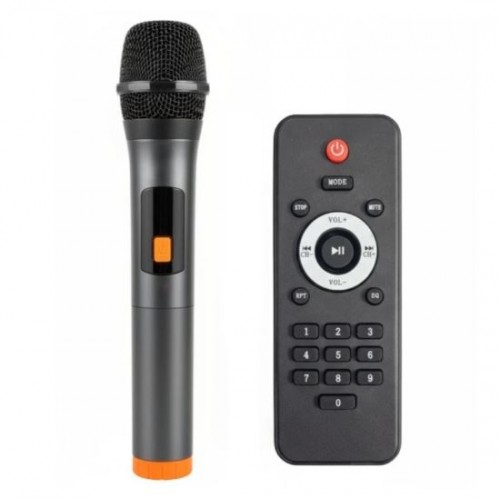 Портативна акумуляторна Bluetooth колонка Gedi-G GD-2851A, 35 Вт, 2×8", висота 82 см, з 1 мікрофоном