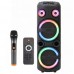 Портативна акумуляторна Bluetooth колонка Gedi-G GD-2851A, 35 Вт, 2×8", висота 82 см, з 1 мікрофоном