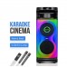 Портативна акумуляторна Bluetooth колонка Gedi-G GD-2858, 160 Вт, 2×8", висота 81 см, з 2 мікрофонами