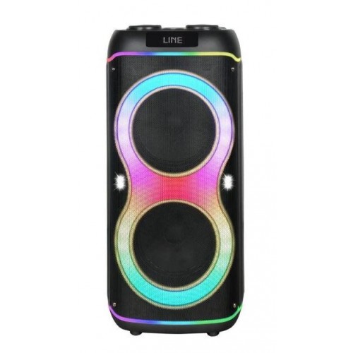 Портативна акумуляторна Bluetooth колонка Gedi-G GD-2881, 50 Вт, 2×8", висота 69 см, з 1 мікрофоном