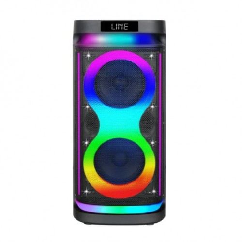 Портативна акумуляторна Bluetooth колонка Gedi-G GD-2890, 80 Вт, 2×8", висота 94 см, з 2 мікрофонами