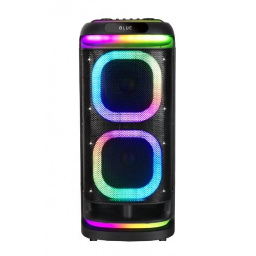 Портативна акумуляторна Bluetooth колонка Gedi-G GD-2891, 100 Вт, 2×8", висота 72 см, з 2 мікрофонами