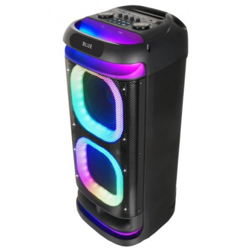 Портативна акумуляторна Bluetooth колонка Gedi-G GD-2891, 100 Вт, 2×8", висота 72 см, з 2 мікрофонами