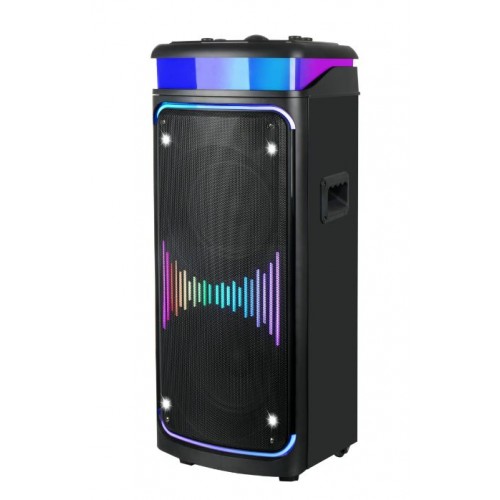 Портативна акумуляторна Bluetooth колонка Gedi-G GD-2895, 60 Вт, 2×8", висота 85 см, з 2 мікрофонами