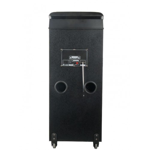Портативна акумуляторна Bluetooth колонка Gedi-G GD-2895, 60 Вт, 2×8", висота 85 см, з 2 мікрофонами