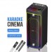 Портативна акумуляторна Bluetooth колонка Gedi-G GD-2898, 100 Вт, 2×8", висота 76 см, з 2 мікрофонами