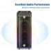 Портативна акумуляторна Bluetooth колонка Gedi-G GD-2898, 100 Вт, 2×8", висота 76 см, з 2 мікрофонами