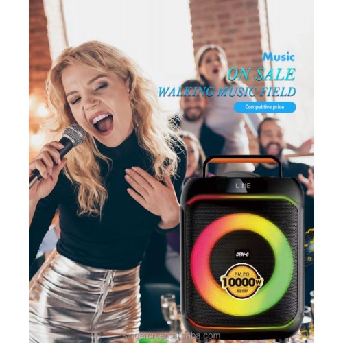 Портативна акумуляторна Bluetooth колонка Gedi-G GD-695, 30 Вт, 1×6.5", висота 42 см, з 1 мікрофоном