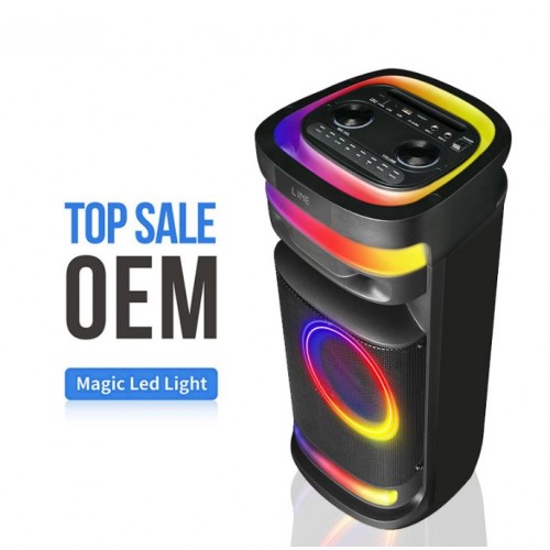 Портативна акумуляторна Bluetooth колонка Gedi-G GD-9005, 50 Вт, 1×8", висота 65 см, з 1 мікрофоном