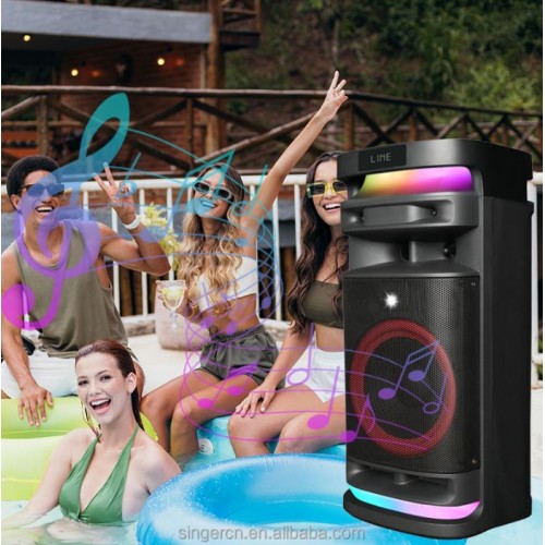 Портативна акумуляторна Bluetooth колонка Gedi-G GD-9005, 50 Вт, 1×8", висота 65 см, з 1 мікрофоном