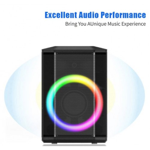 Портативна акумуляторна Bluetooth колонка Gedi-G GD-920, 40 Вт, 1×8", висота 41 см, з 1 мікрофоном