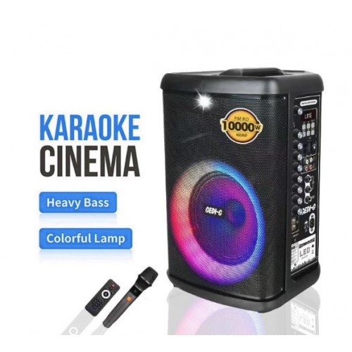 Портативна акумуляторна Bluetooth колонка Gedi-G GD-921, 40 Вт, 1×8", висота 44 см, з 1 мікрофоном