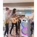 Портативна акумуляторна Bluetooth колонка Gedi-G LT-2231, 60 Вт, 2×8", висота 85 см, з 2 мікрофонами
