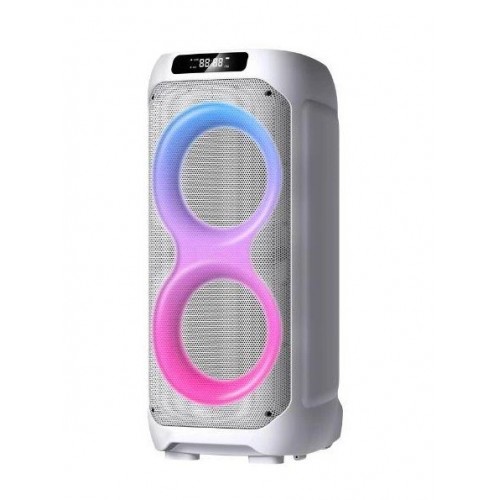 Портативна акумуляторна Bluetooth колонка Gedi-G LT-2231, 60 Вт, 2×8", висота 85 см, з 2 мікрофонами