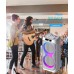 Портативна акумуляторна Bluetooth колонка Gedi-G LT-2233, 140 Вт, 2×12", висота 100 см, з 2 мікрофонами